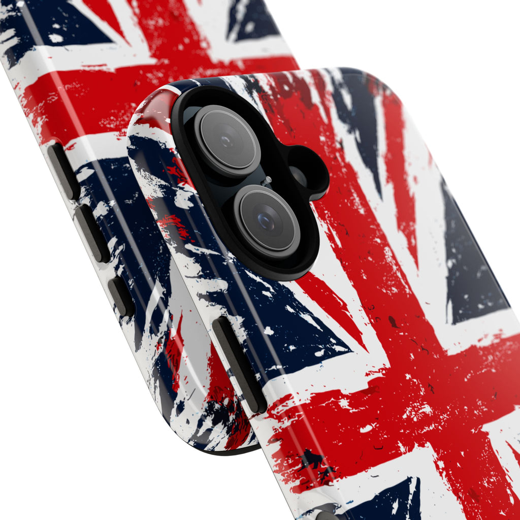 Union Jack Phone Case — Distressed British Flag Tough Case