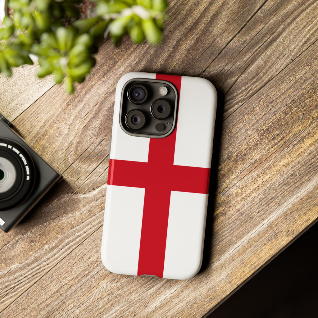England Flag Tough Phone Case – St. George Cross Protective Cover