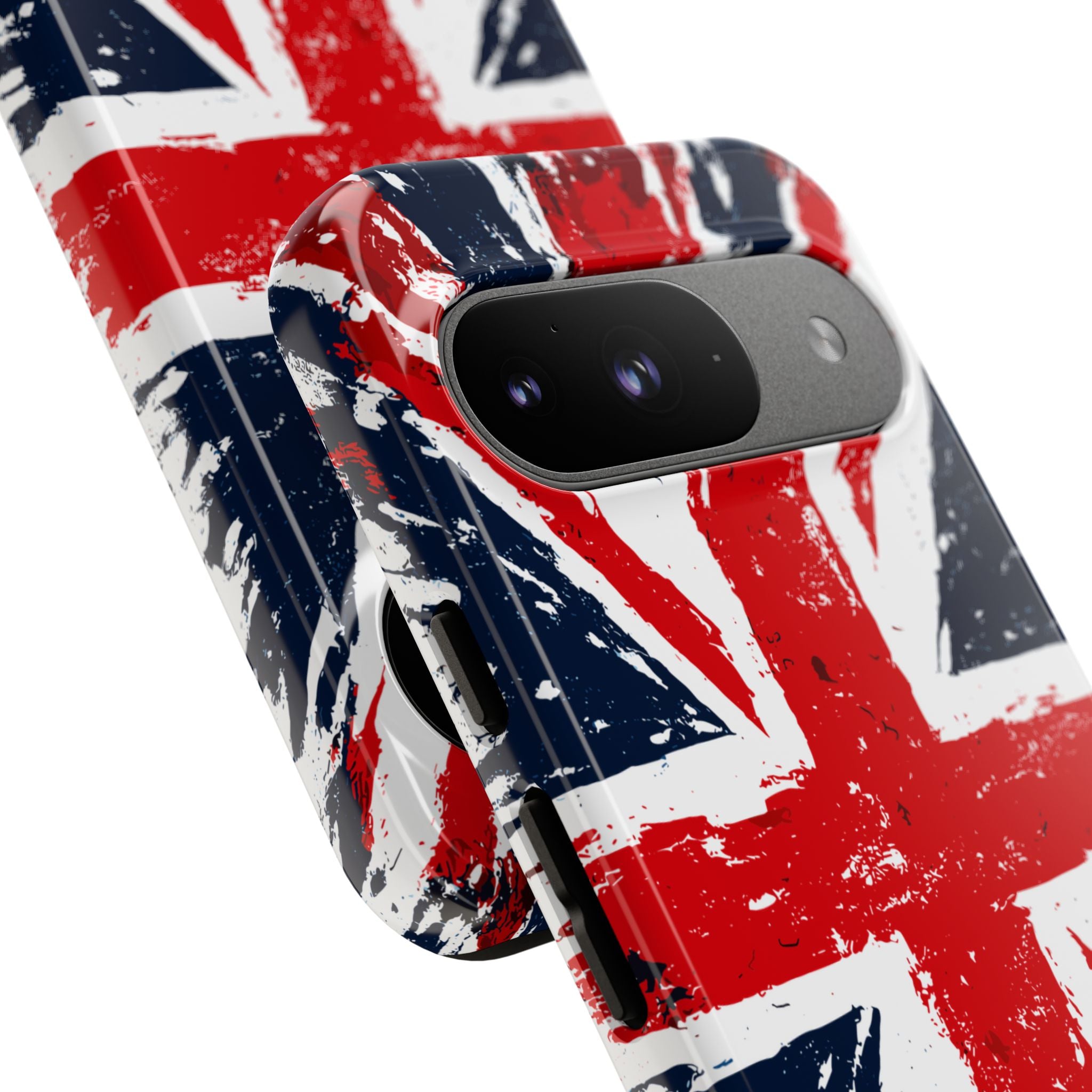 Union Jack Phone Case — Distressed British Flag Tough Case