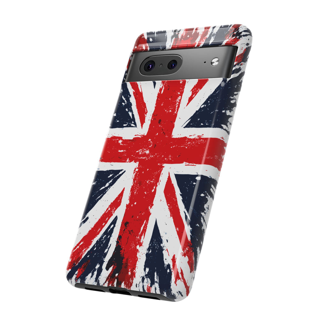 Union Jack Phone Case — Distressed British Flag Tough Case