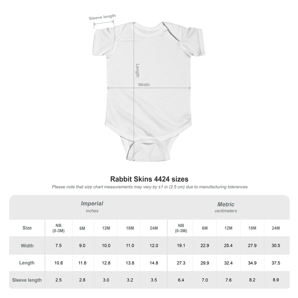 Baby Bodysuit – Personalized Infant Fine Jersey Onesie