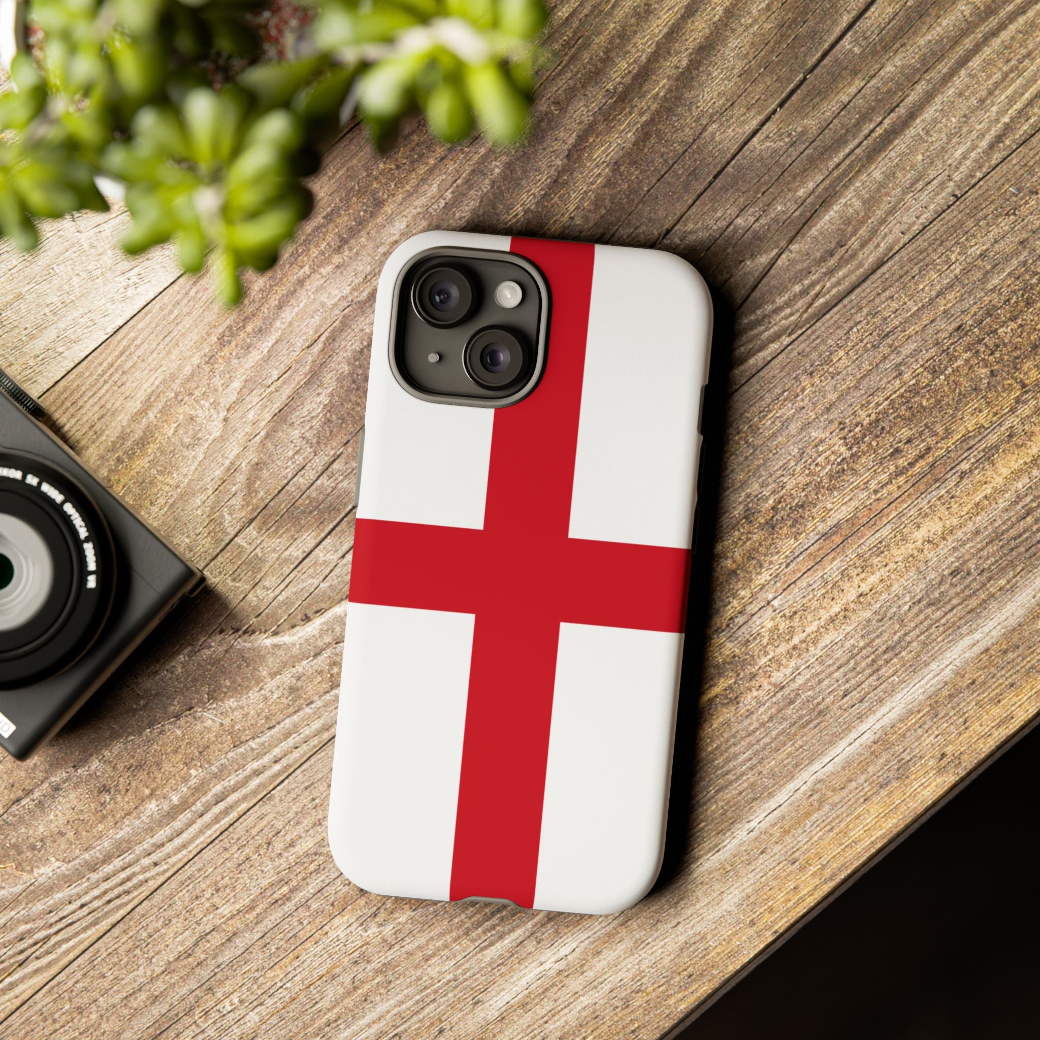 England Flag Tough Phone Case – St. George Cross Protective Cover