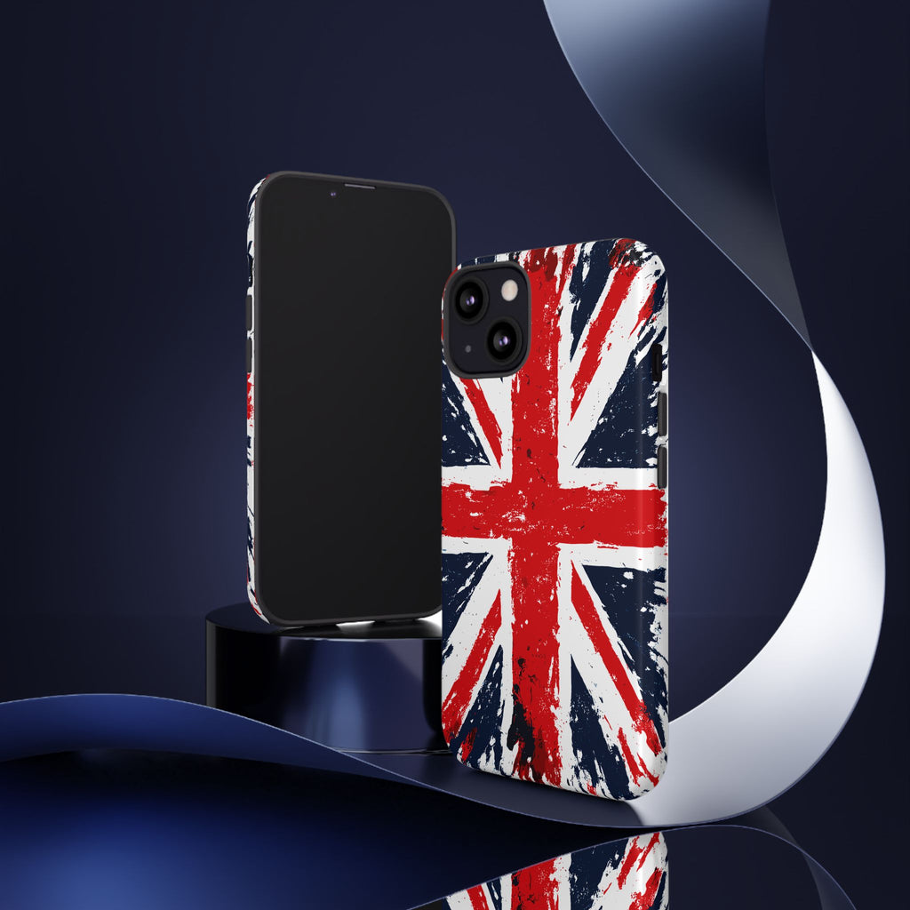 Union Jack Phone Case — Distressed British Flag Tough Case