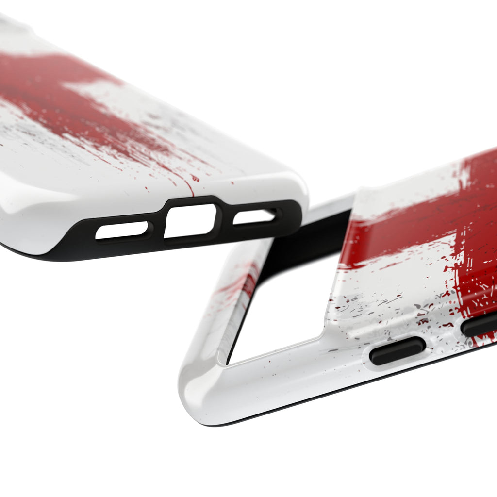 Phone Case - Distressed England St. George's Cross Patriotic Tough Case