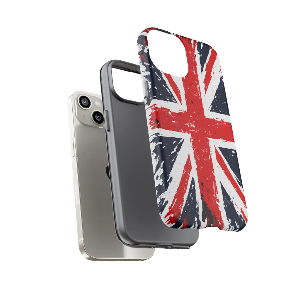Union Jack Phone Case — Distressed British Flag Tough Case