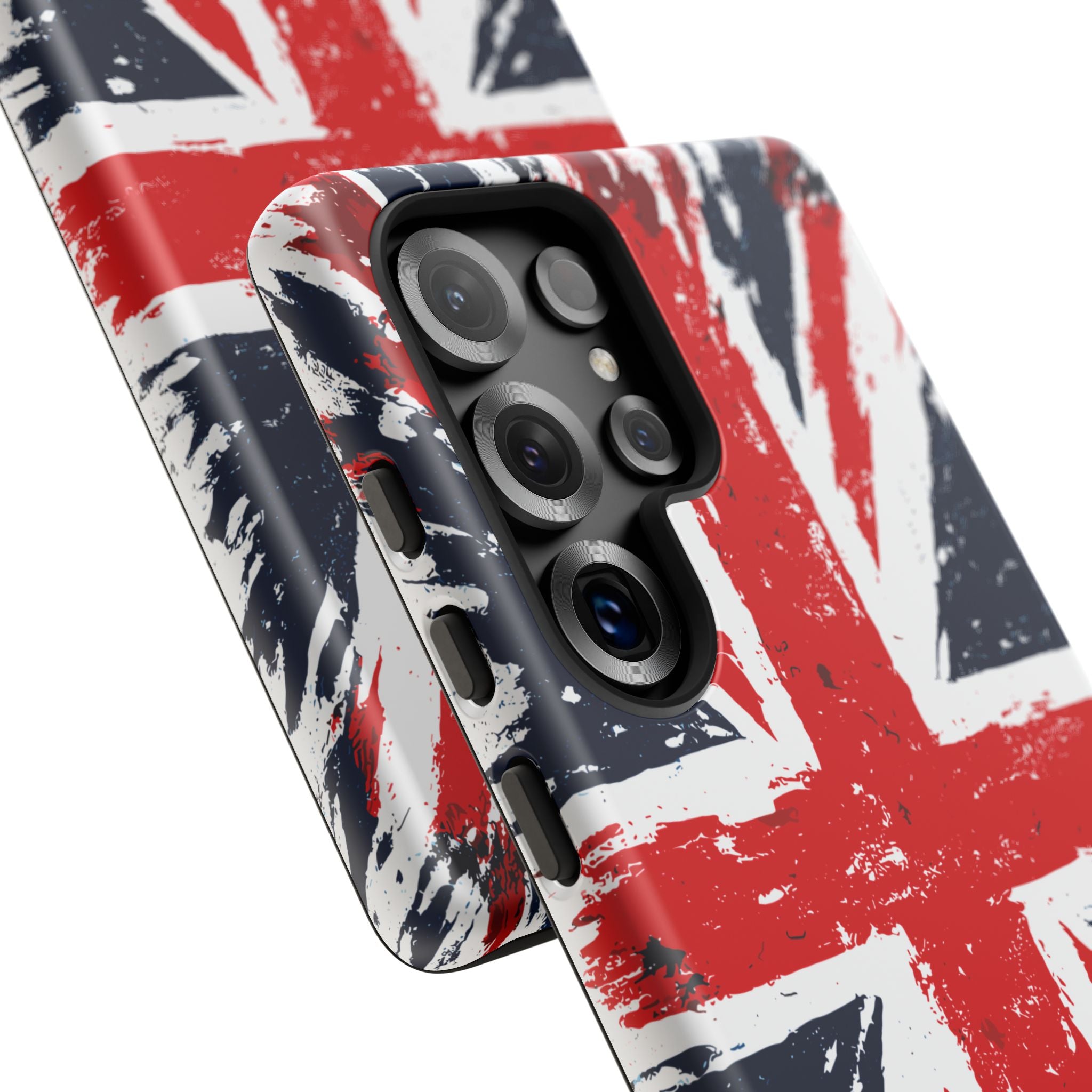 Union Jack Phone Case — Distressed British Flag Tough Case