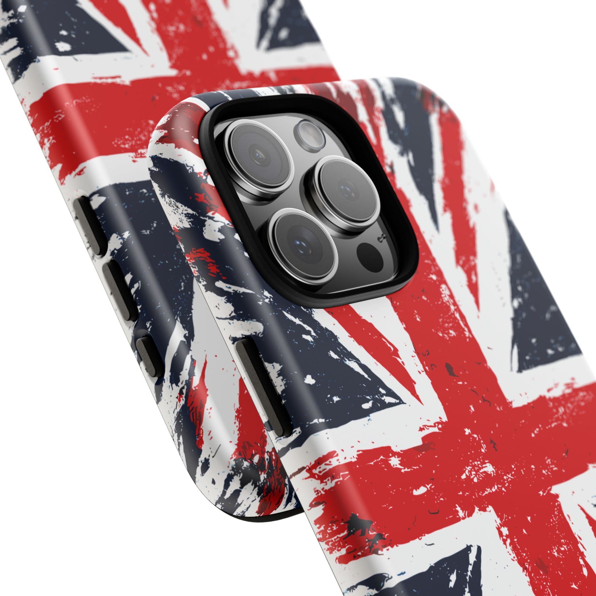 Union Jack Phone Case — Distressed British Flag Tough Case