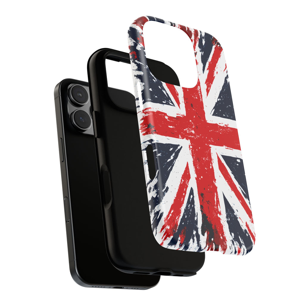 Union Jack Phone Case — Distressed British Flag Tough Case