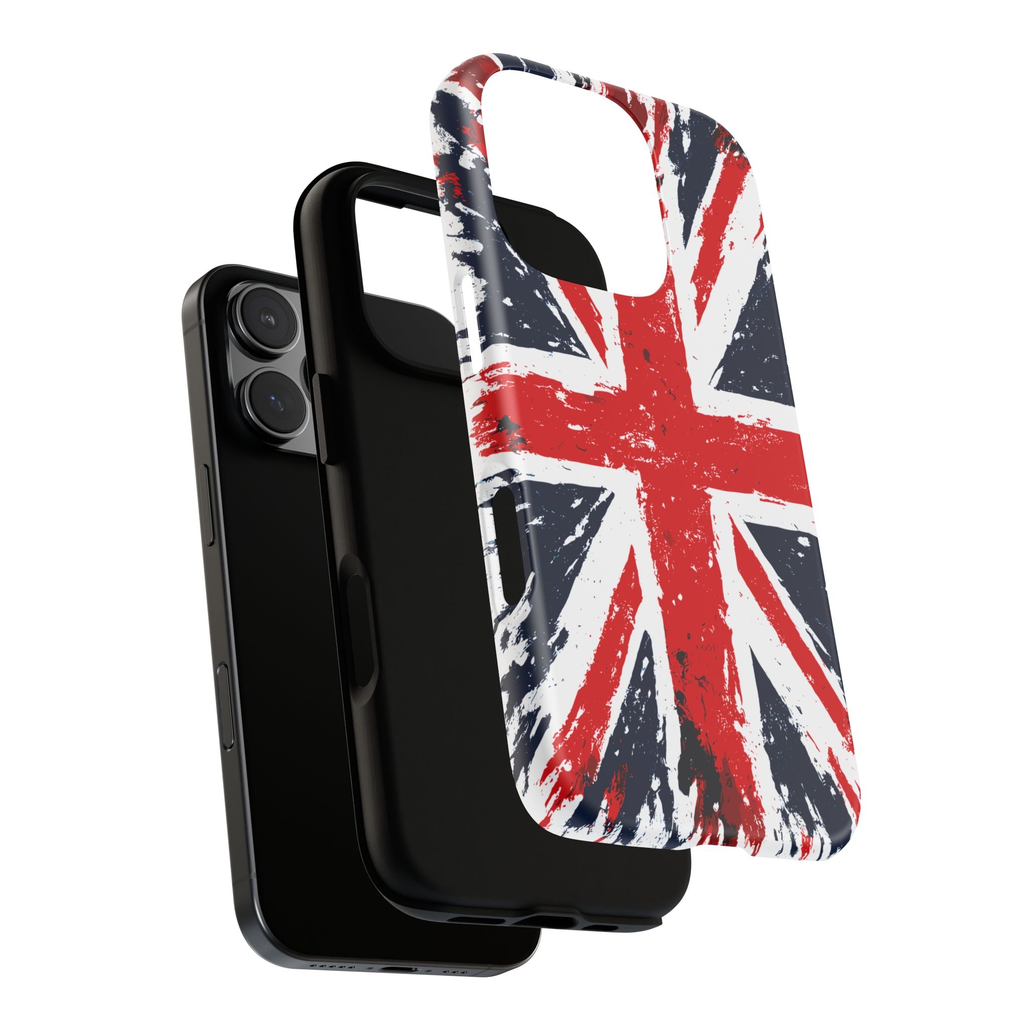 Union Jack Phone Case — Distressed British Flag Tough Case