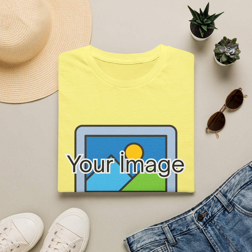 Unisex Custom Photo T-Shirt — Personalized Image & Text Tee