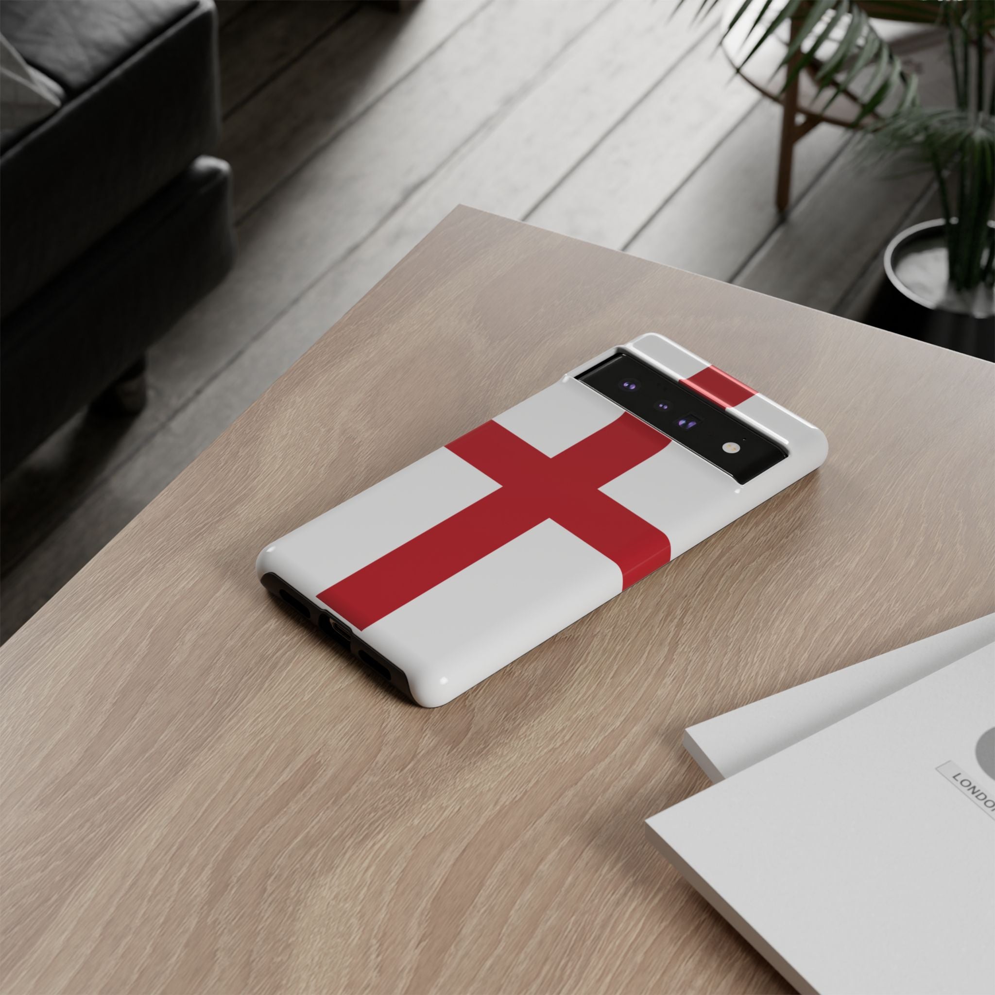 England Flag Tough Phone Case – St. George Cross Protective Cover