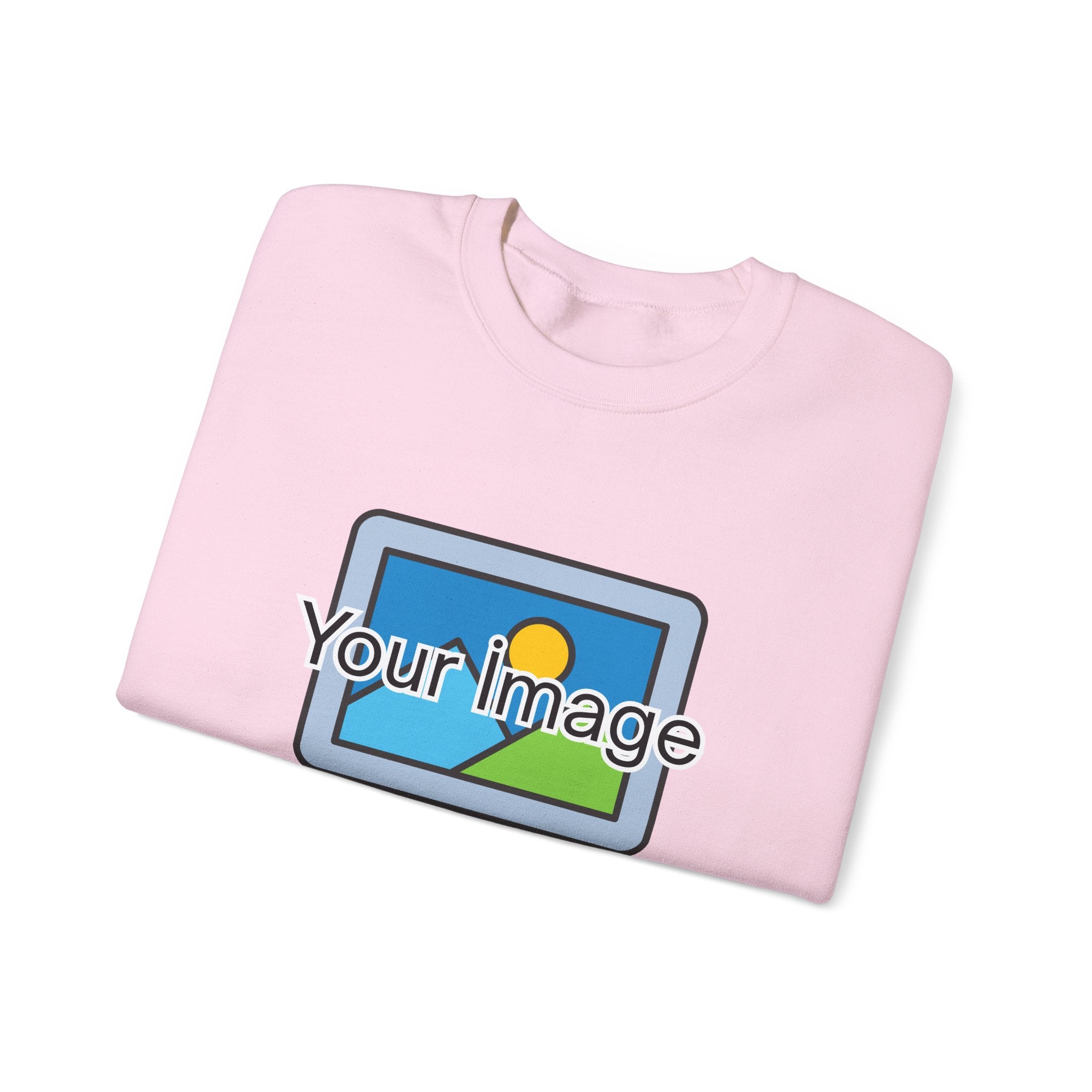 Personalized Image & Text Sweatshirt