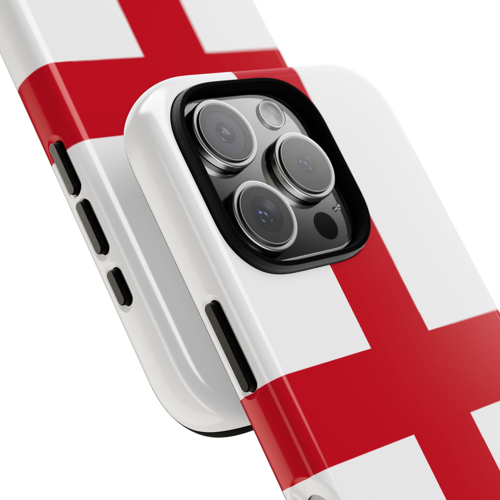 England Flag Tough Phone Case – St. George Cross Protective Cover