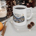 Peace on Earth Christmas Winter Village Ceramic Coffee Mug
