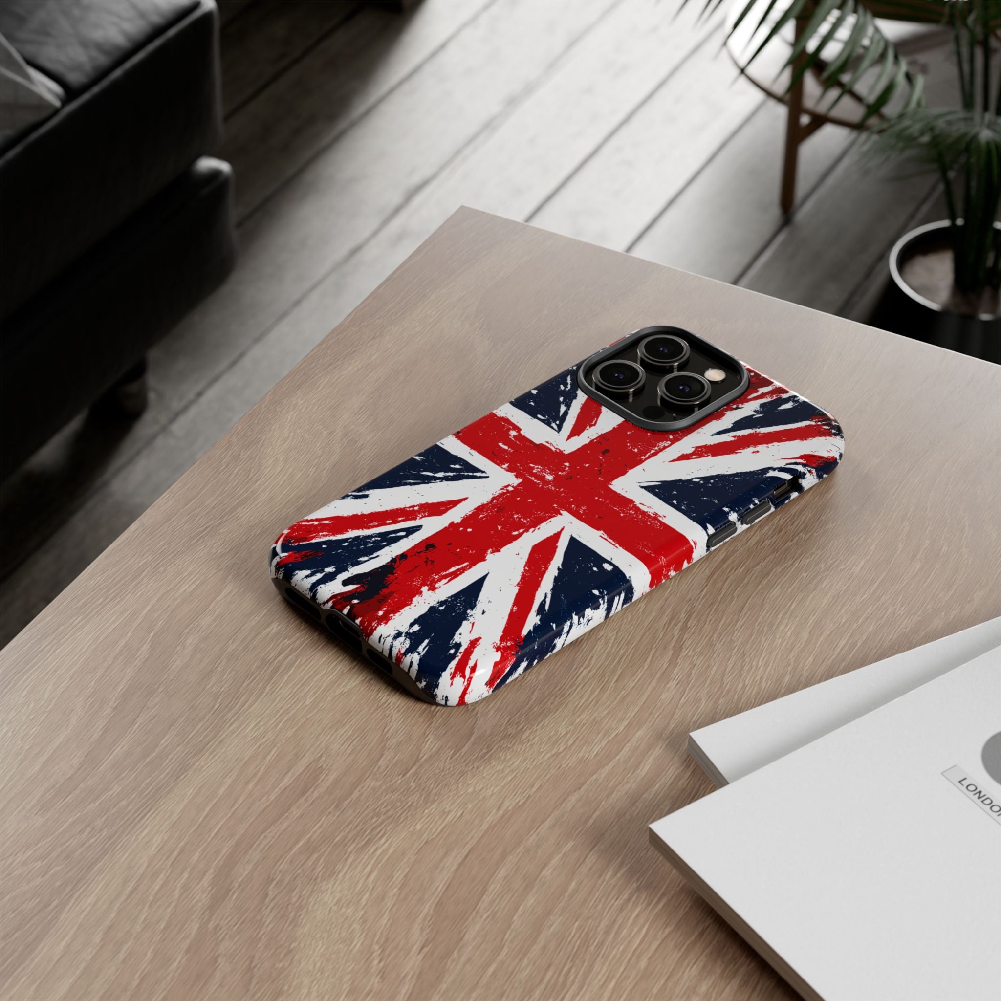 Union Jack Phone Case — Distressed British Flag Tough Case