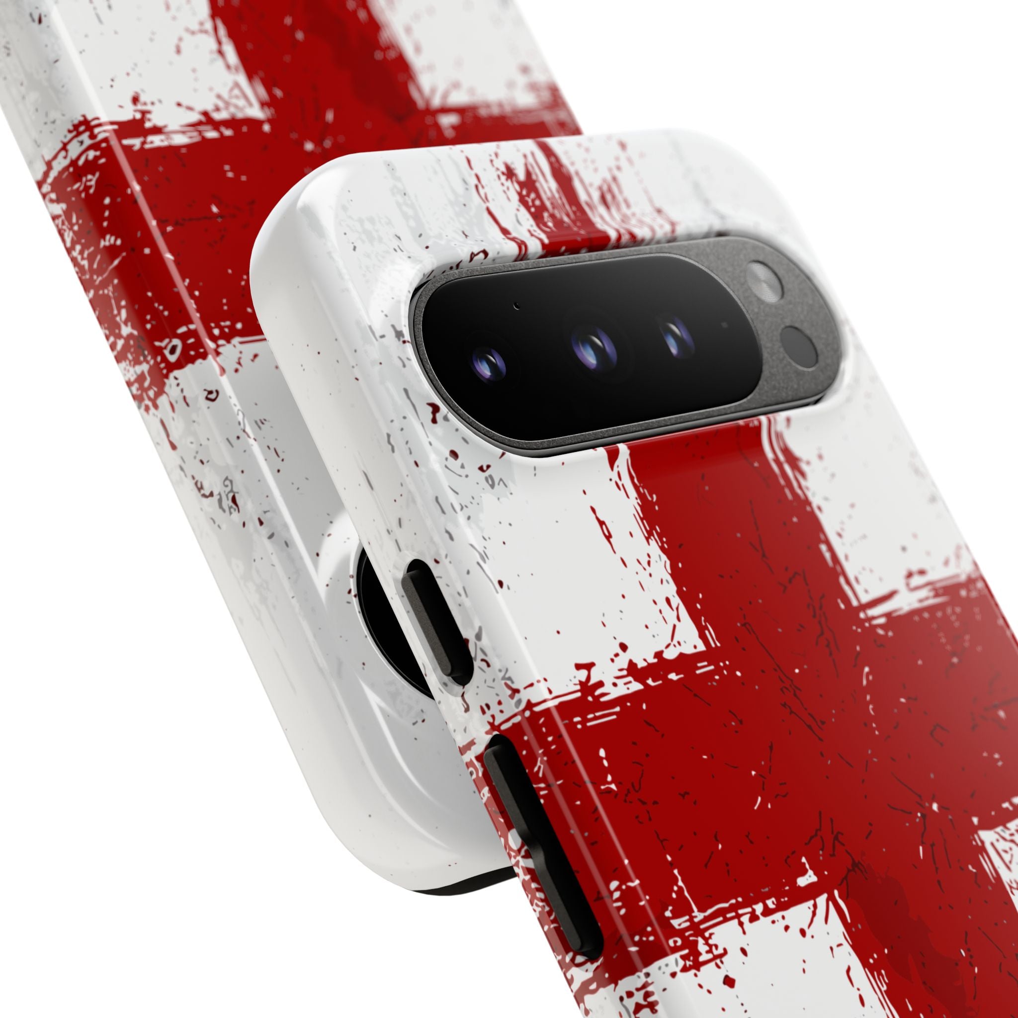 Phone Case - Distressed England St. George's Cross Patriotic Tough Case