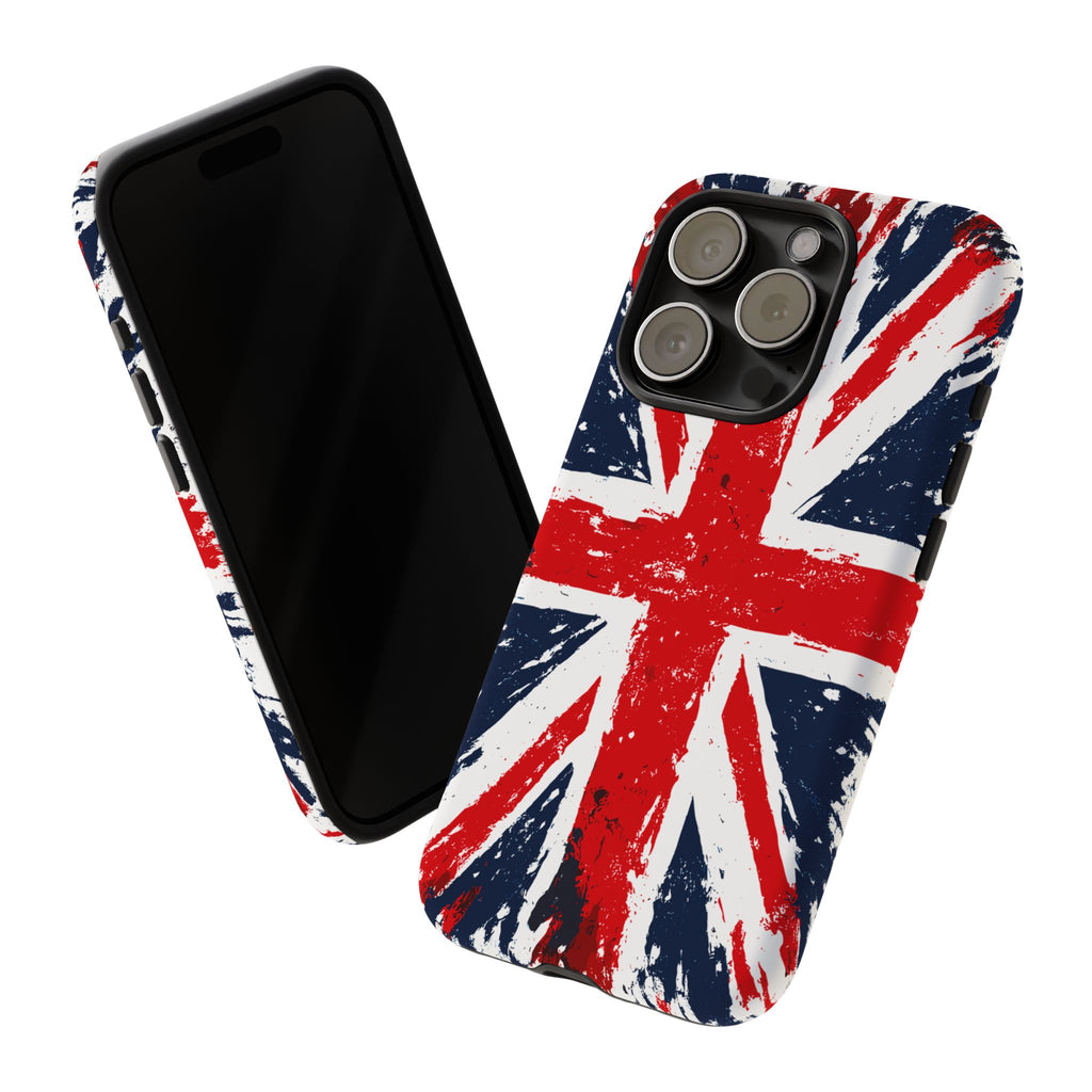 Union Jack Phone Case — Distressed British Flag Tough Case
