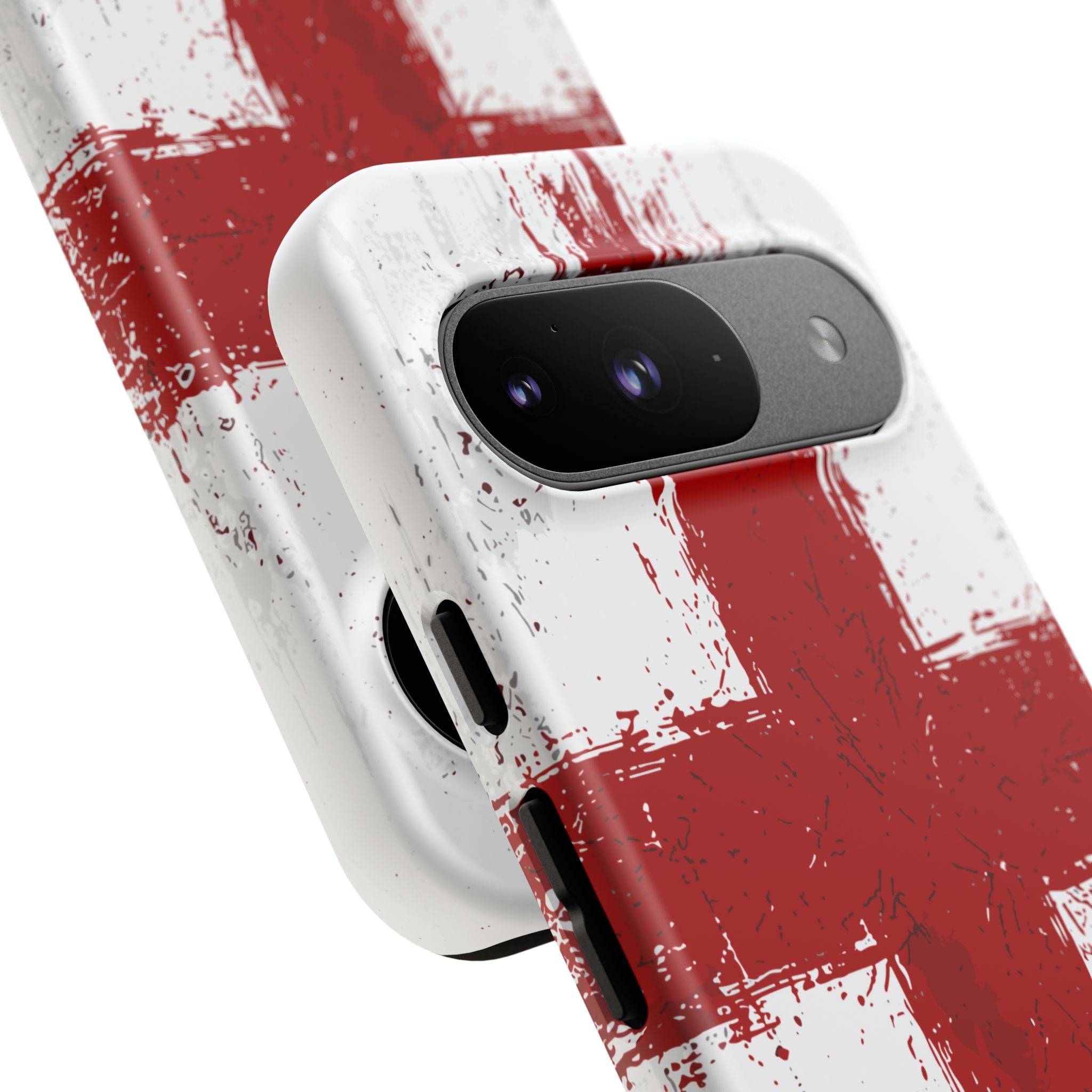Phone Case - Distressed England St. George's Cross Patriotic Tough Case