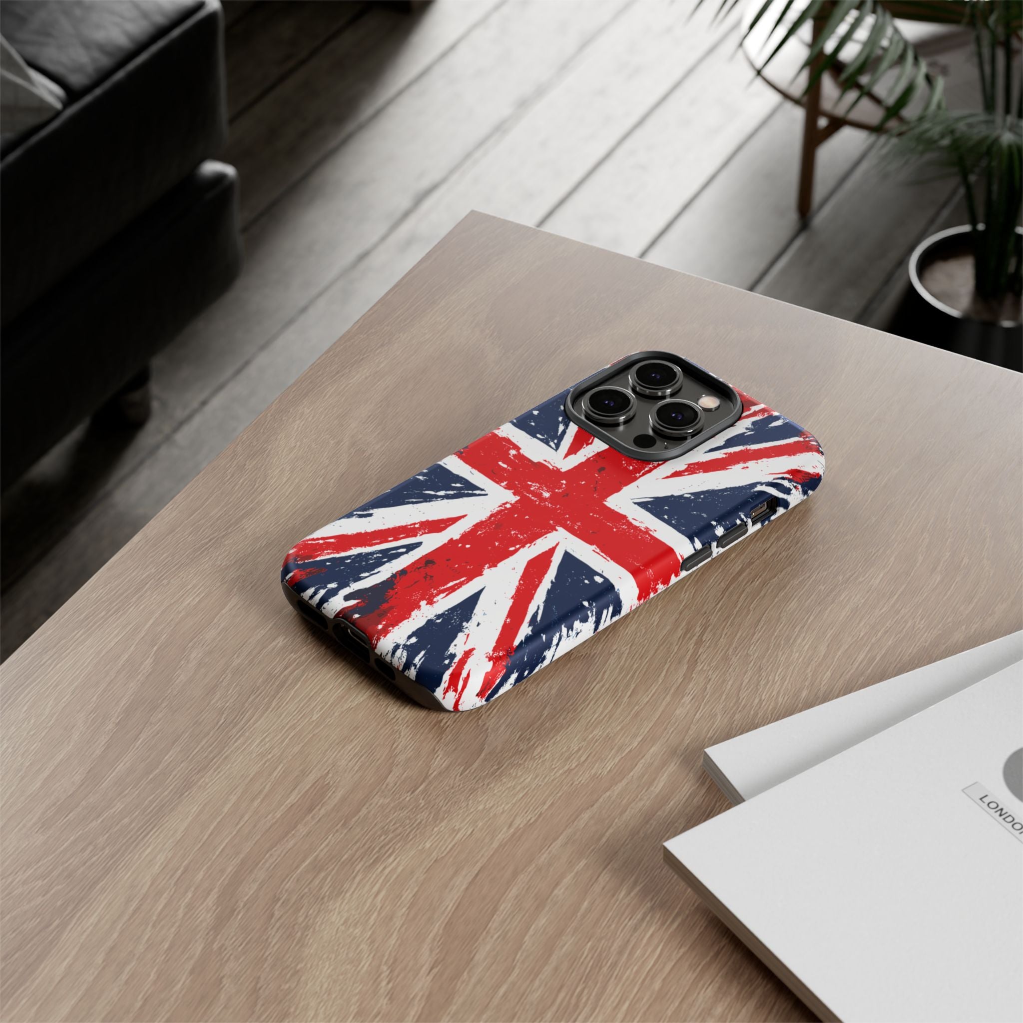 Union Jack Phone Case — Distressed British Flag Tough Case
