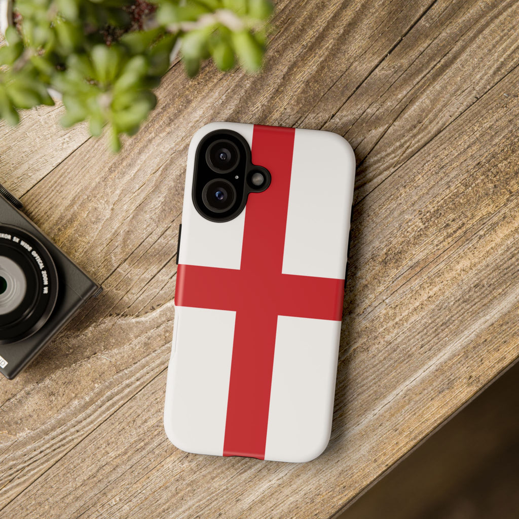 England Flag Tough Phone Case – St. George Cross Protective Cover