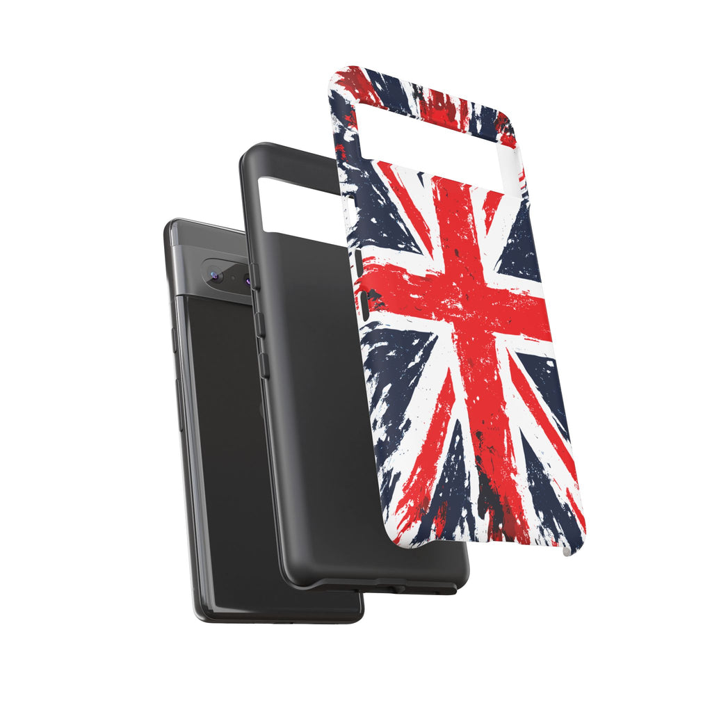 Union Jack Phone Case — Distressed British Flag Tough Case