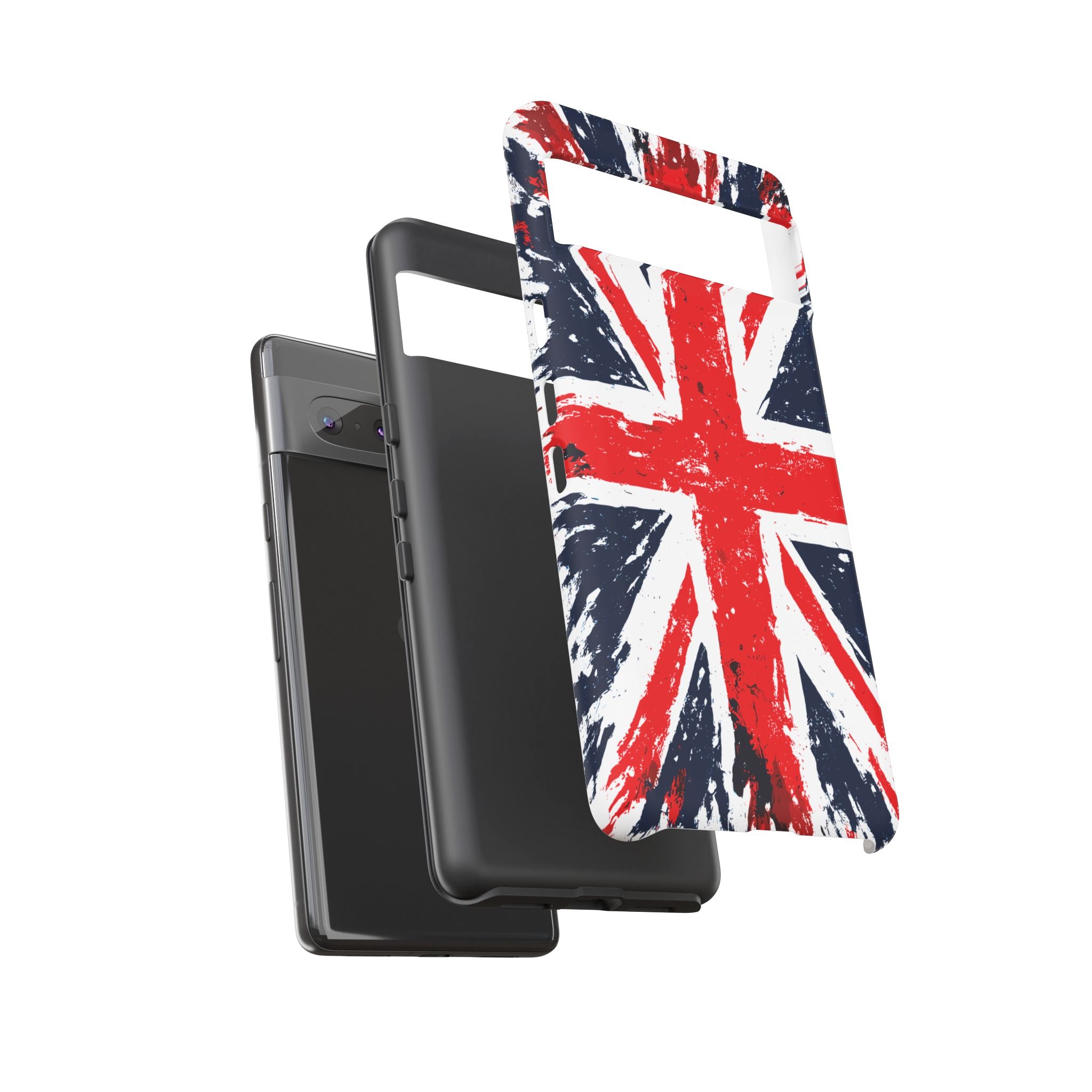 Union Jack Phone Case — Distressed British Flag Tough Case