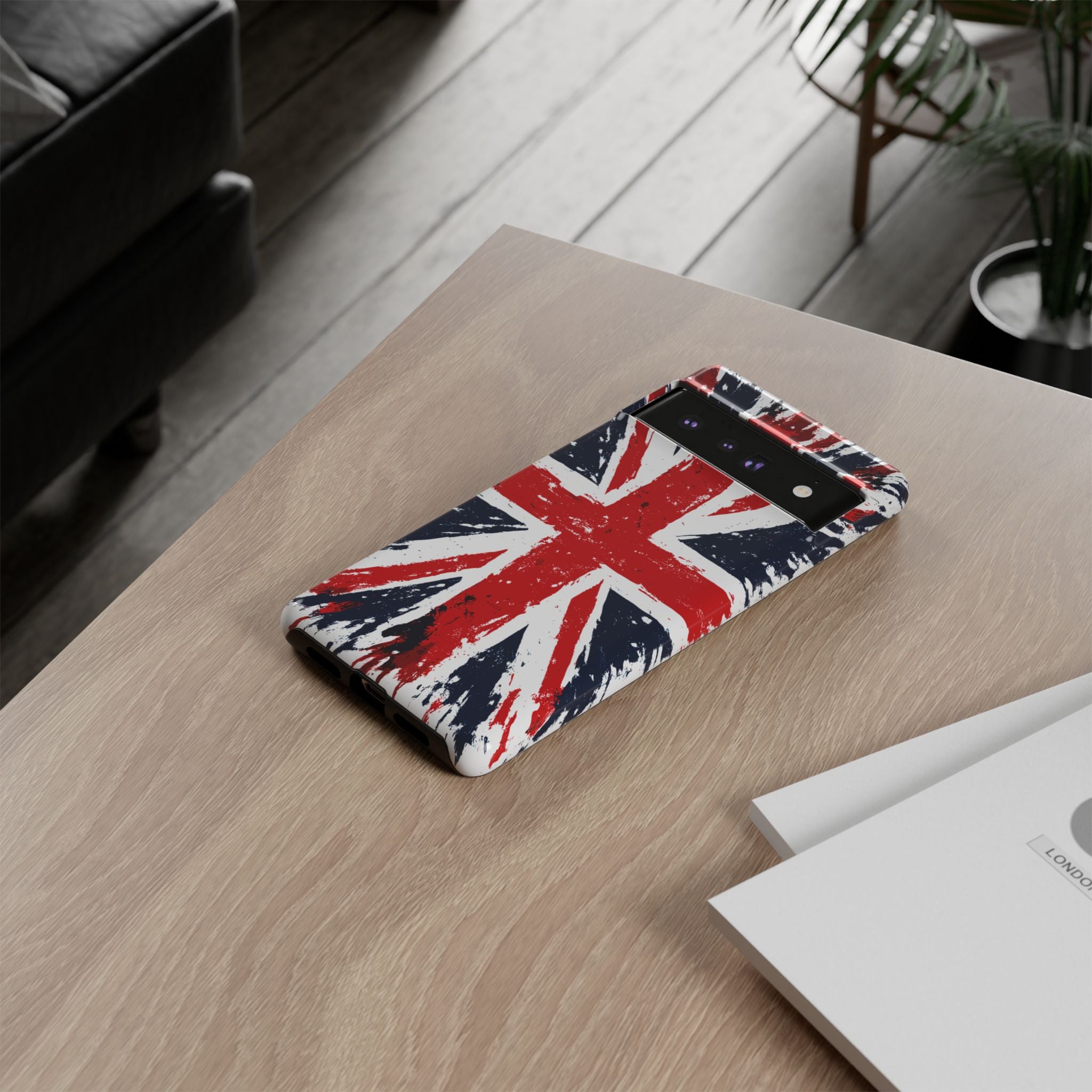 Union Jack Phone Case — Distressed British Flag Tough Case