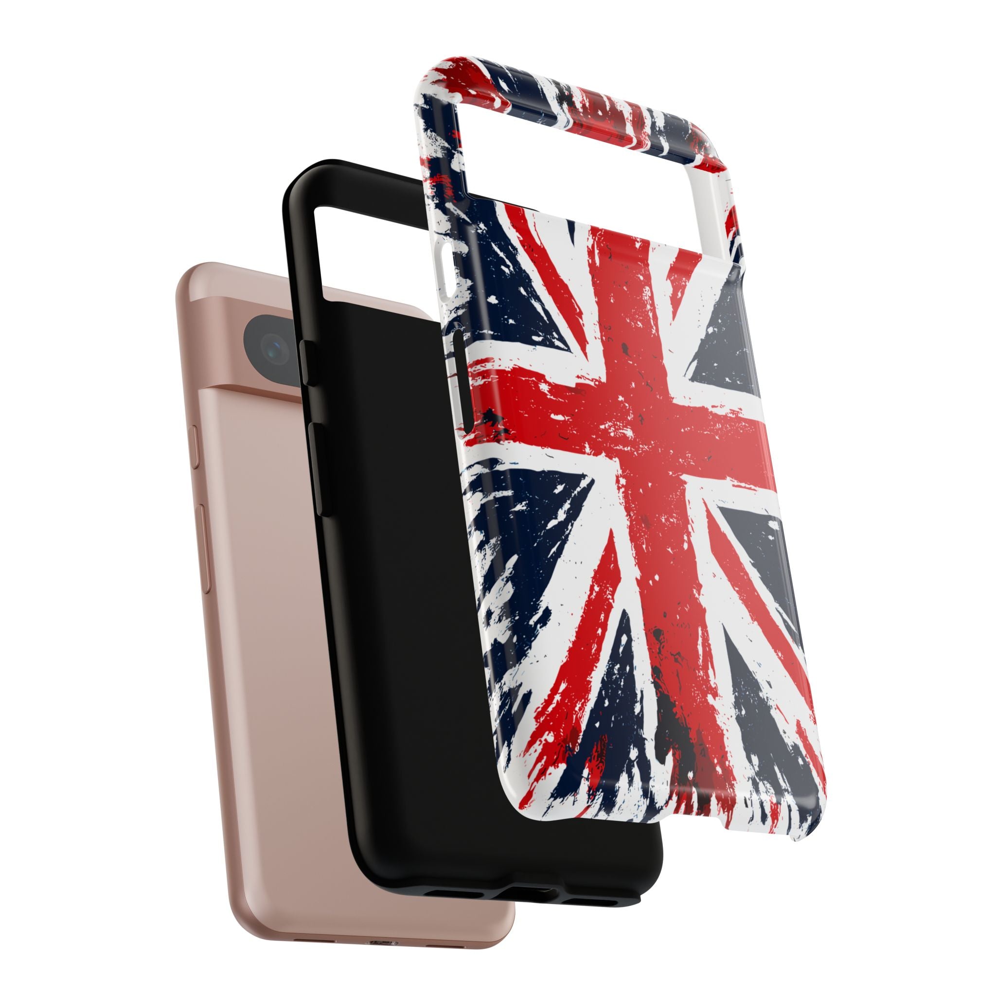 Union Jack Phone Case — Distressed British Flag Tough Case