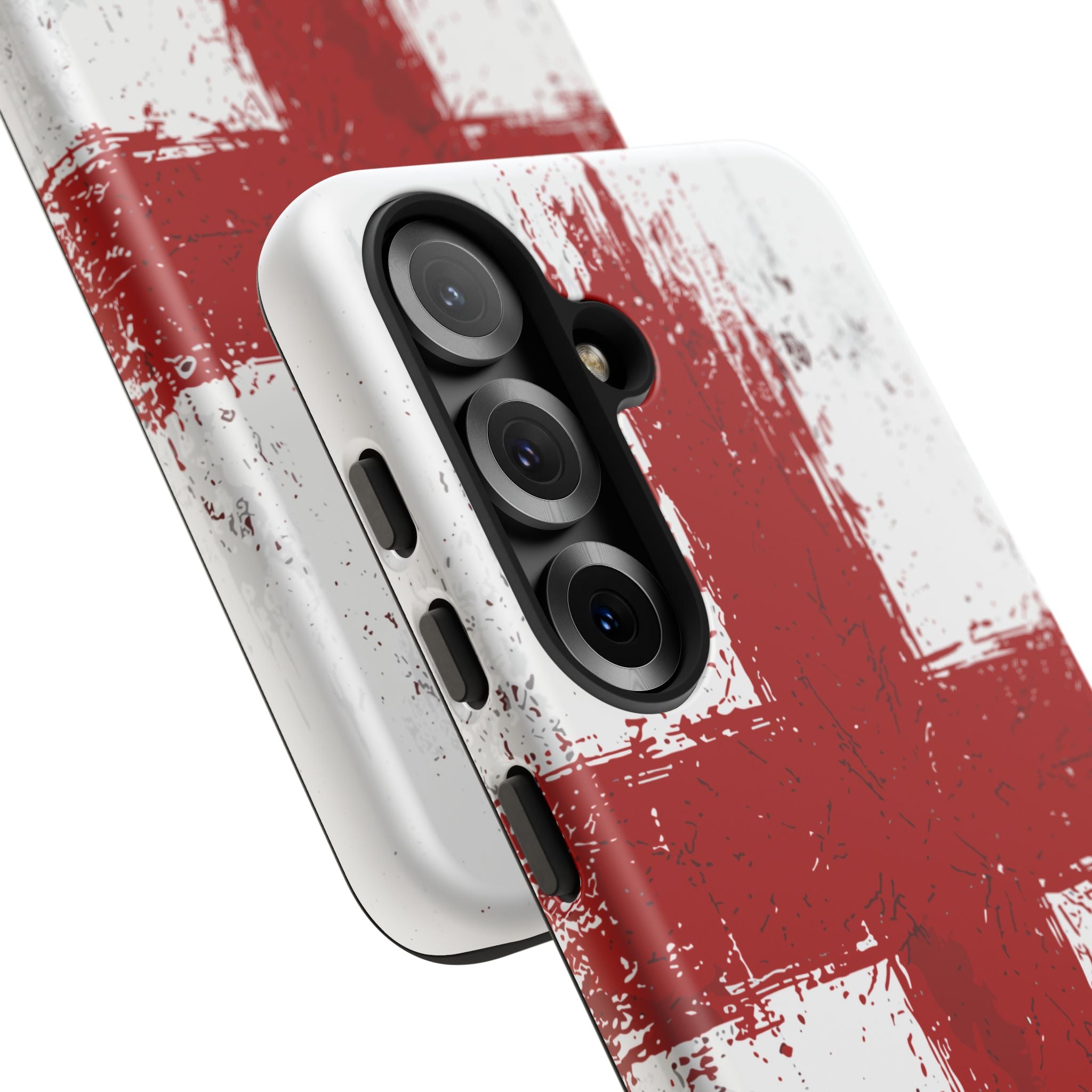 Phone Case - Distressed England St. George's Cross Patriotic Tough Case