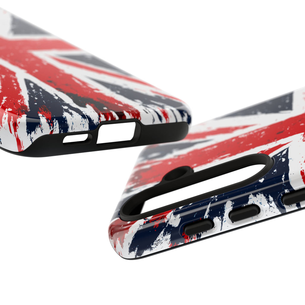 Union Jack Phone Case — Distressed British Flag Tough Case