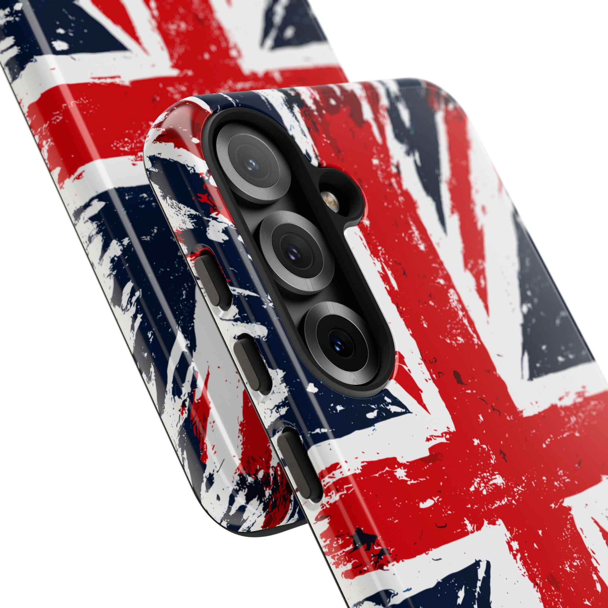Union Jack Phone Case — Distressed British Flag Tough Case