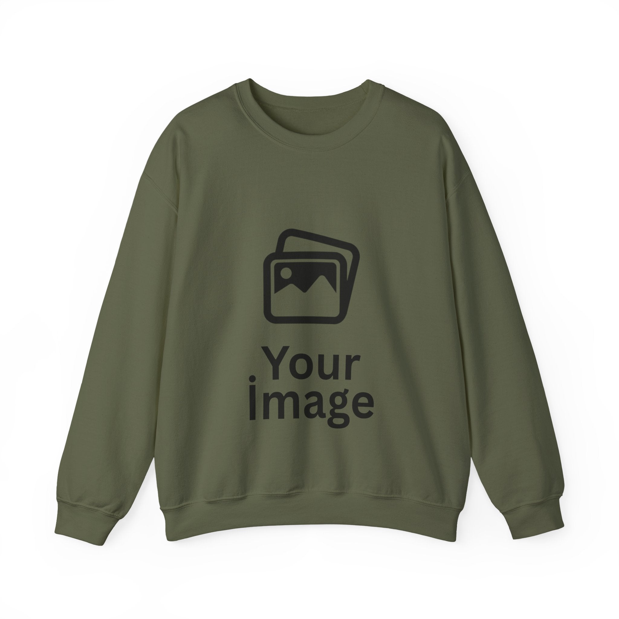 Custom Crewneck Sweatshirt — Personalized Image Print