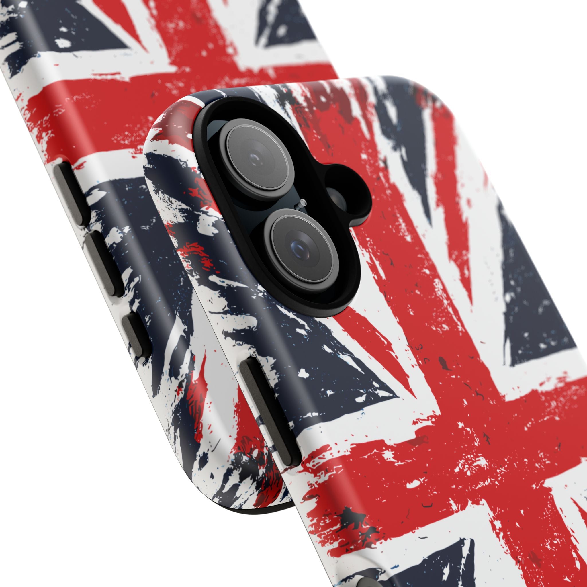 Union Jack Phone Case — Distressed British Flag Tough Case
