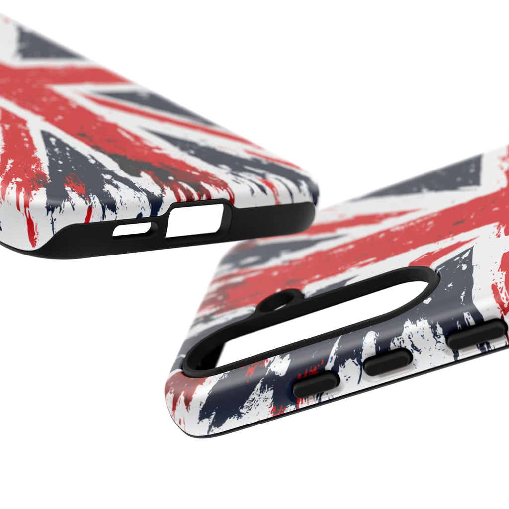 Union Jack Phone Case — Distressed British Flag Tough Case