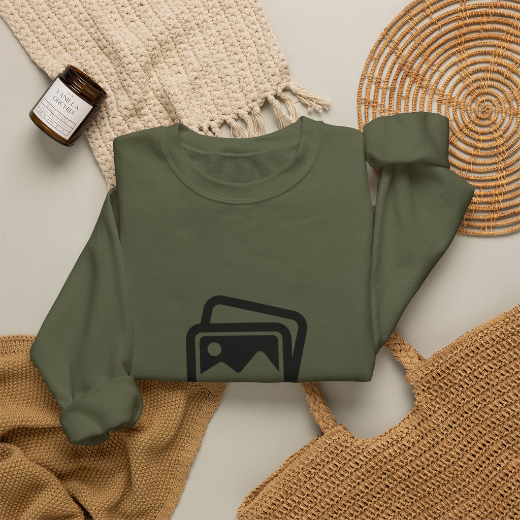 Custom Crewneck Sweatshirt — Personalized Image Print