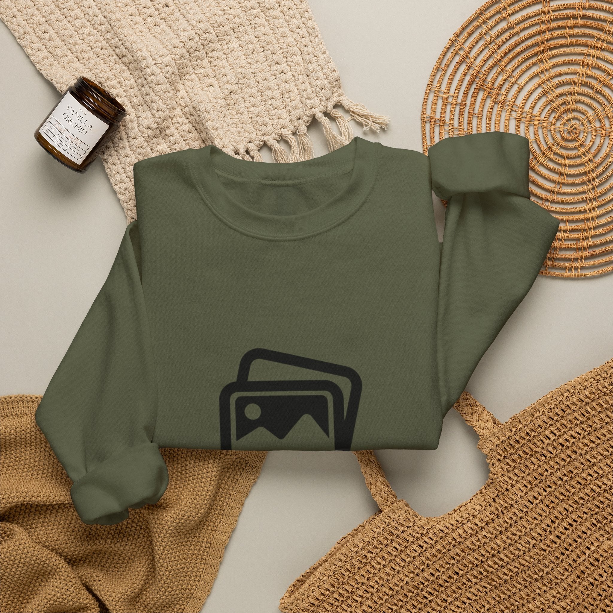 Custom Crewneck Sweatshirt — Personalized Image Print