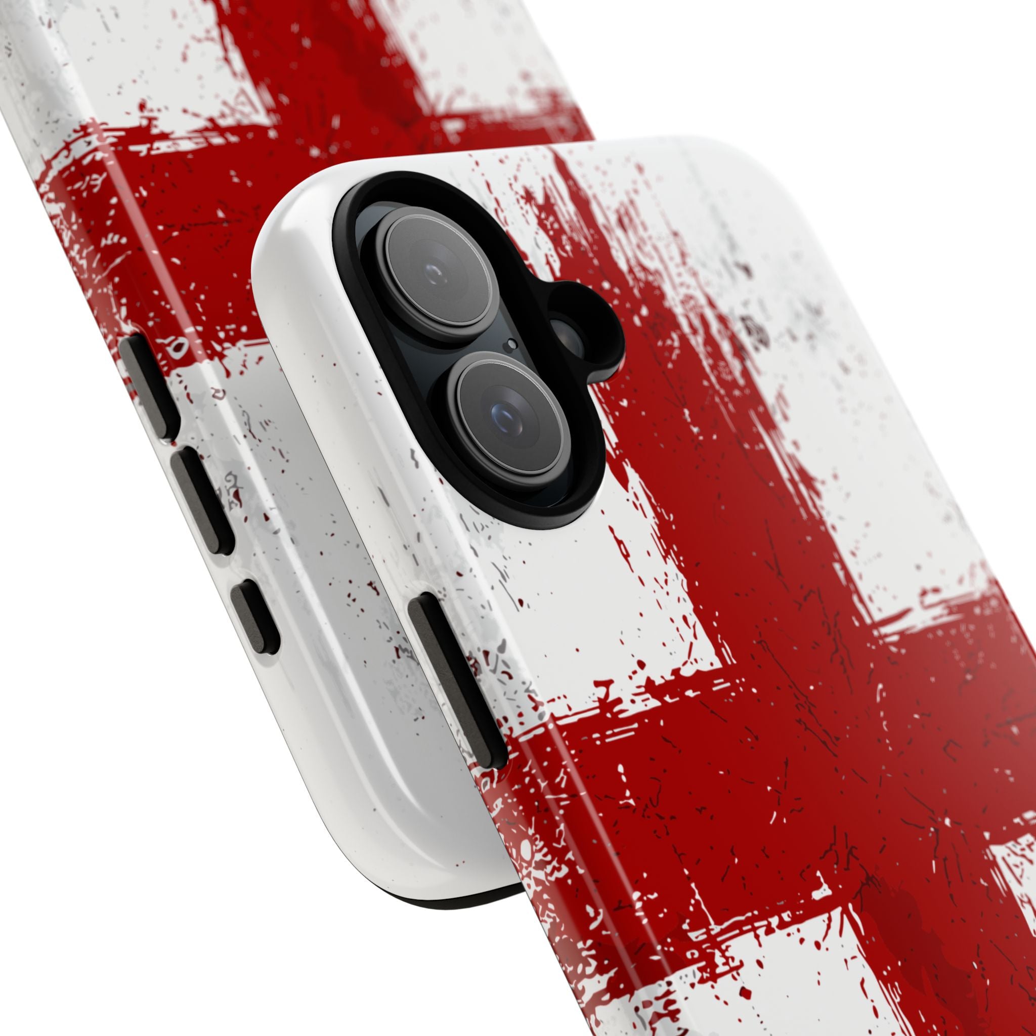 Phone Case - Distressed England St. George's Cross Patriotic Tough Case