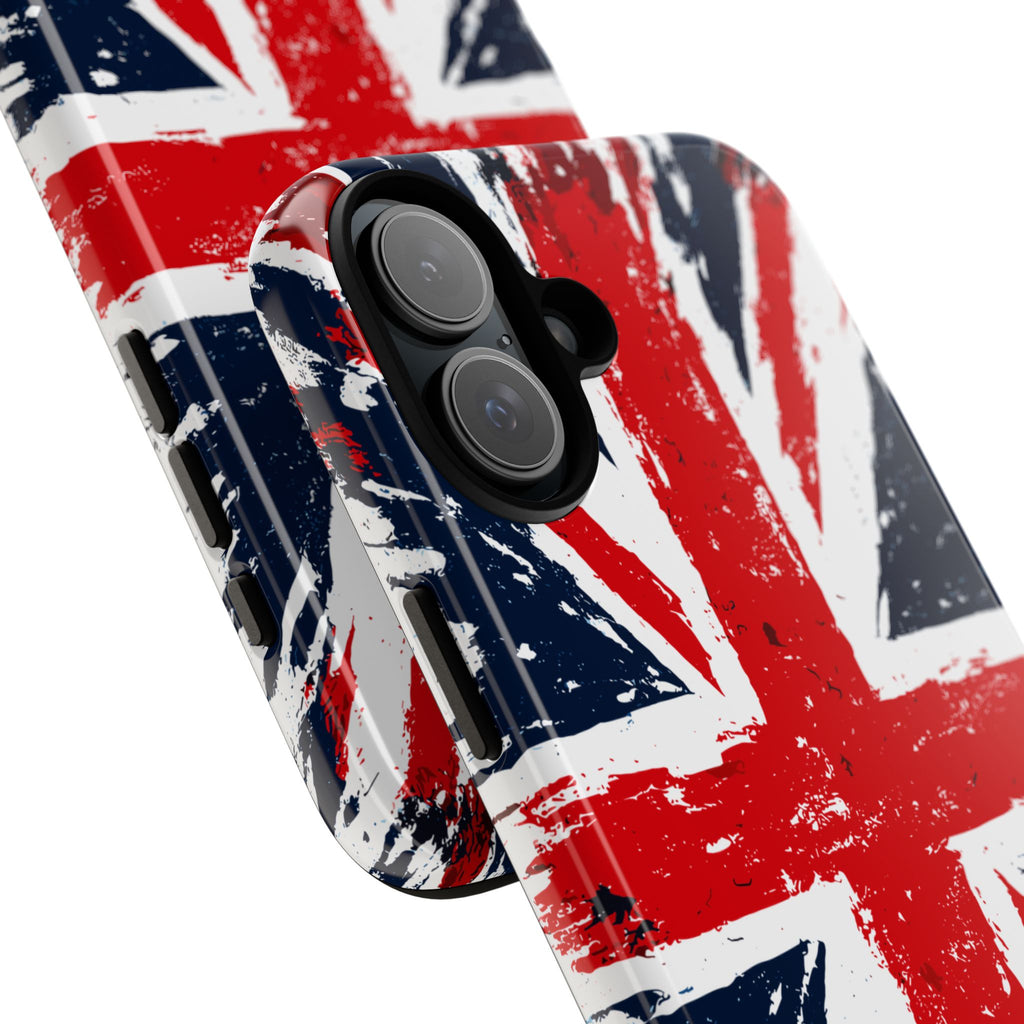 Union Jack Phone Case — Distressed British Flag Tough Case