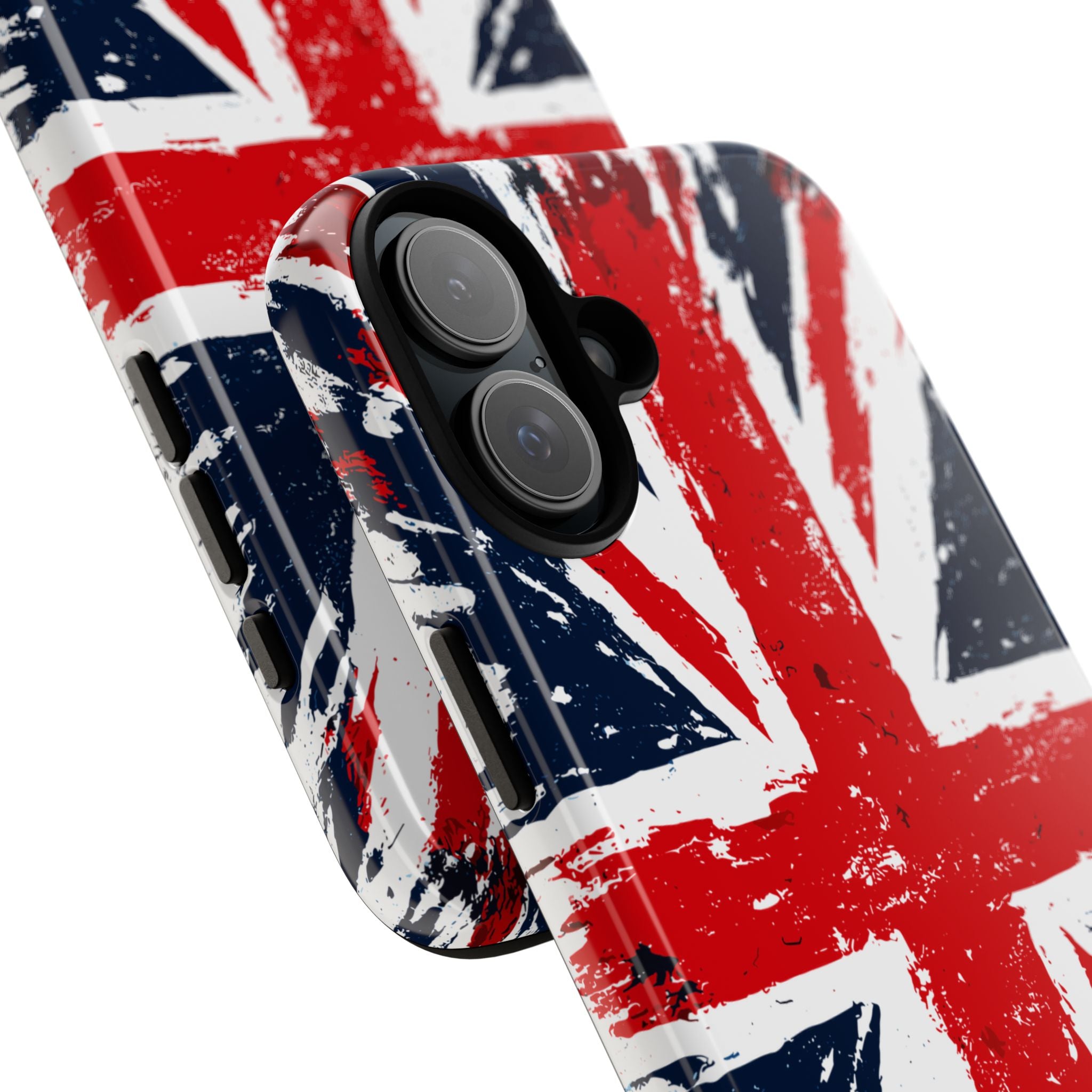 Union Jack Phone Case — Distressed British Flag Tough Case
