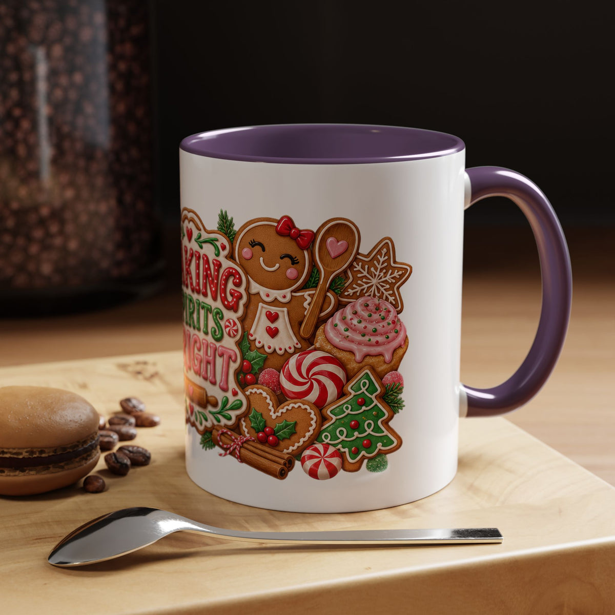 Baking Spirits Bright Christmas Coffee Mug