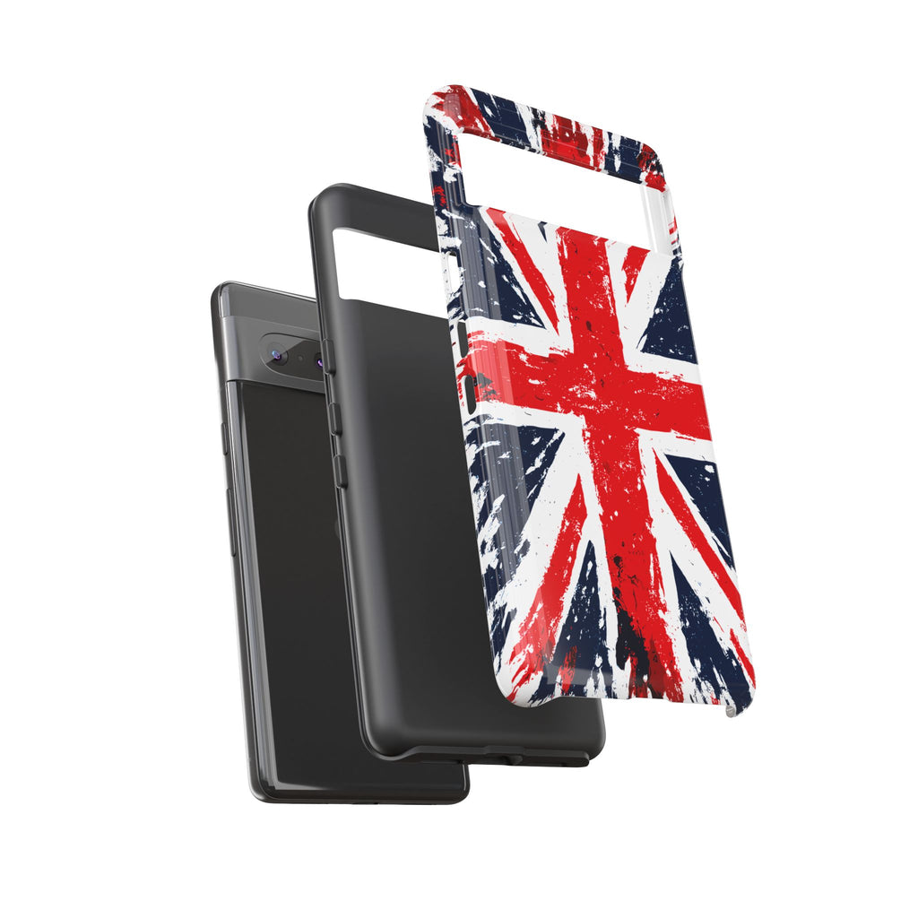 Union Jack Phone Case — Distressed British Flag Tough Case