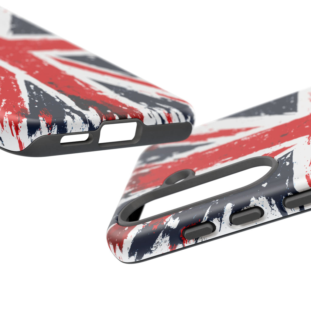 Union Jack Phone Case — Distressed British Flag Tough Case