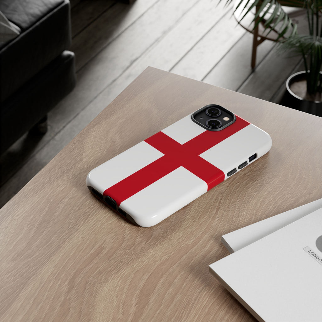 England Flag Tough Phone Case – St. George Cross Protective Cover