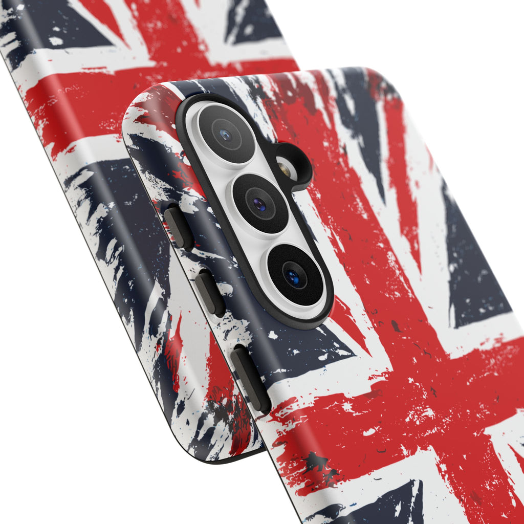 Union Jack Phone Case — Distressed British Flag Tough Case