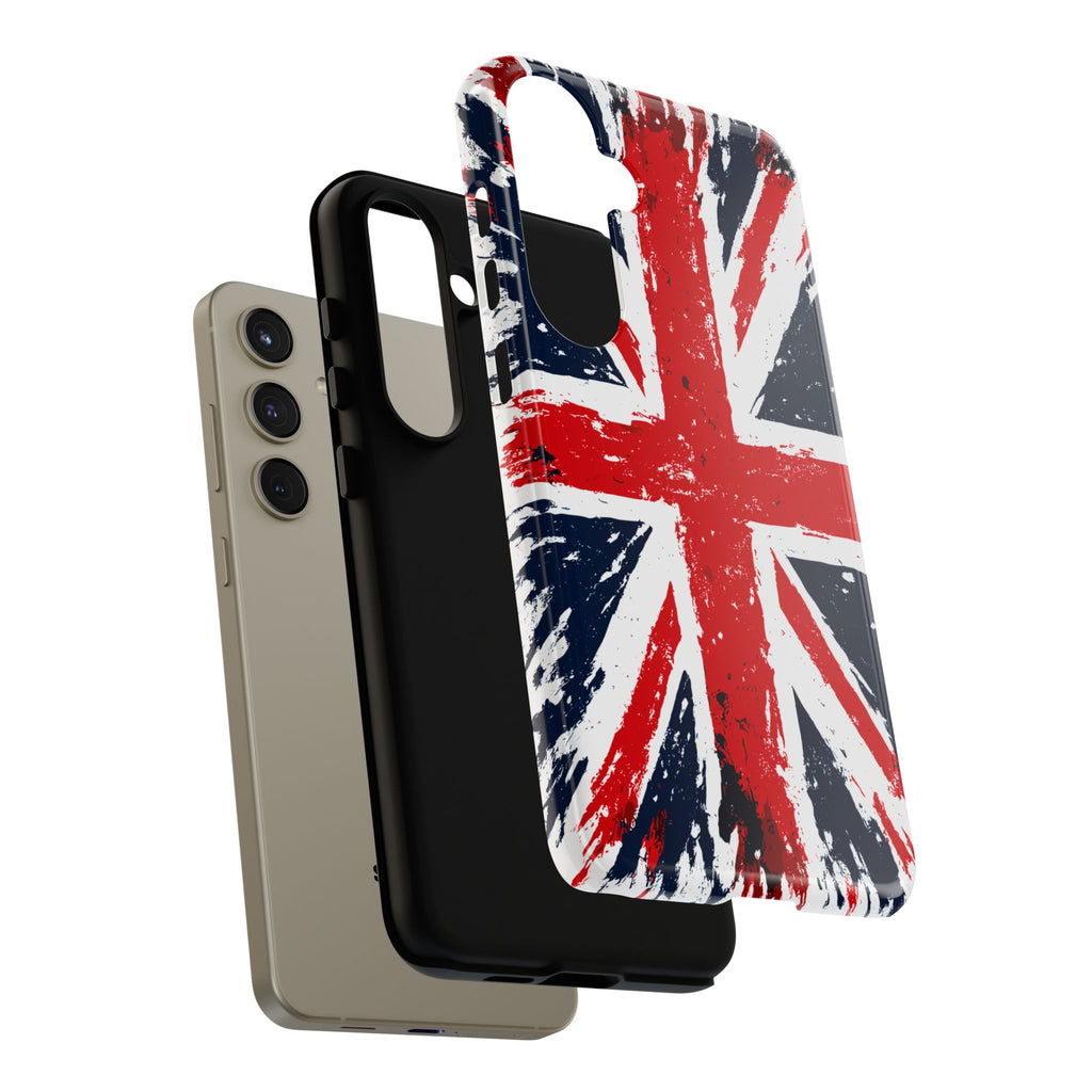 Union Jack Phone Case — Distressed British Flag Tough Case
