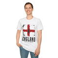 England St. George Flag T-Shirt — Vintage Distressed Football Supporter Tee