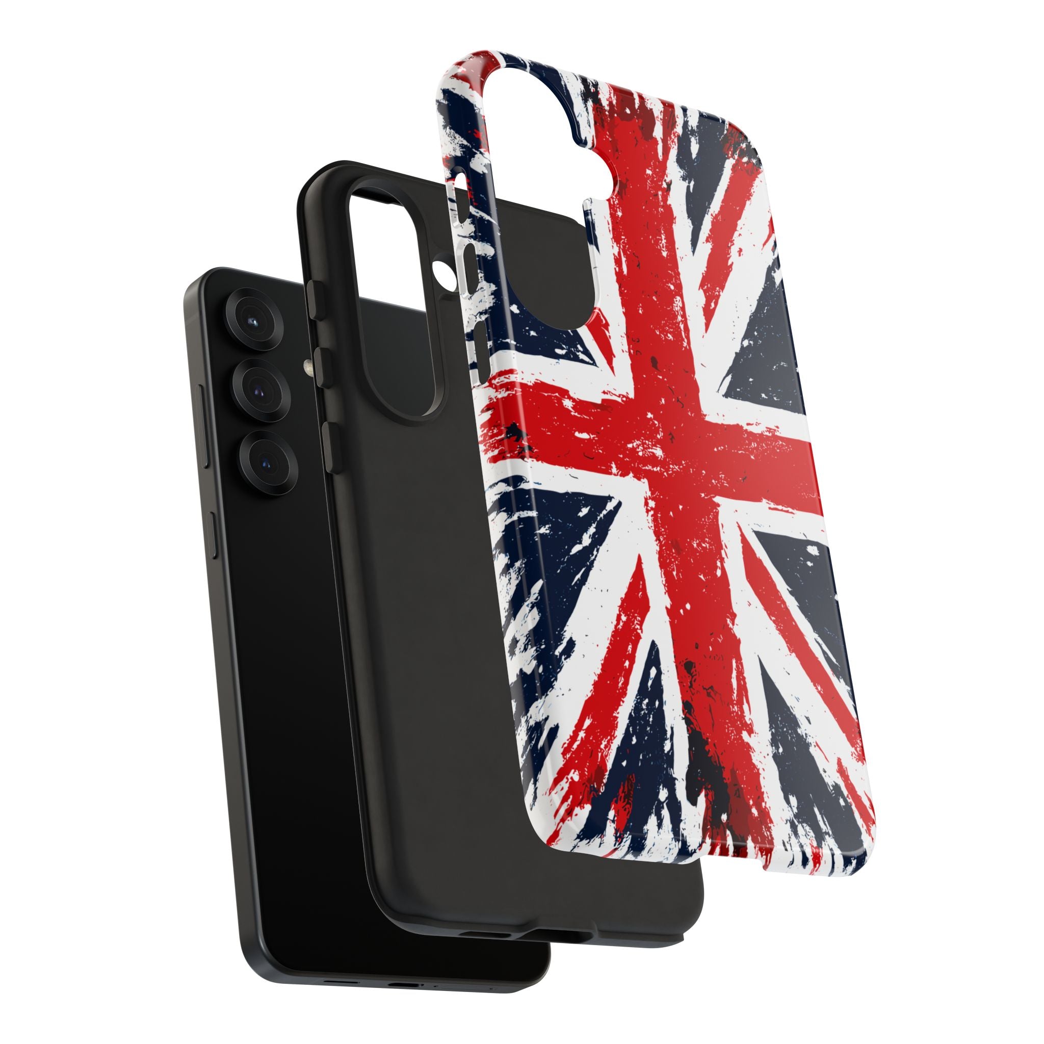 Union Jack Phone Case — Distressed British Flag Tough Case