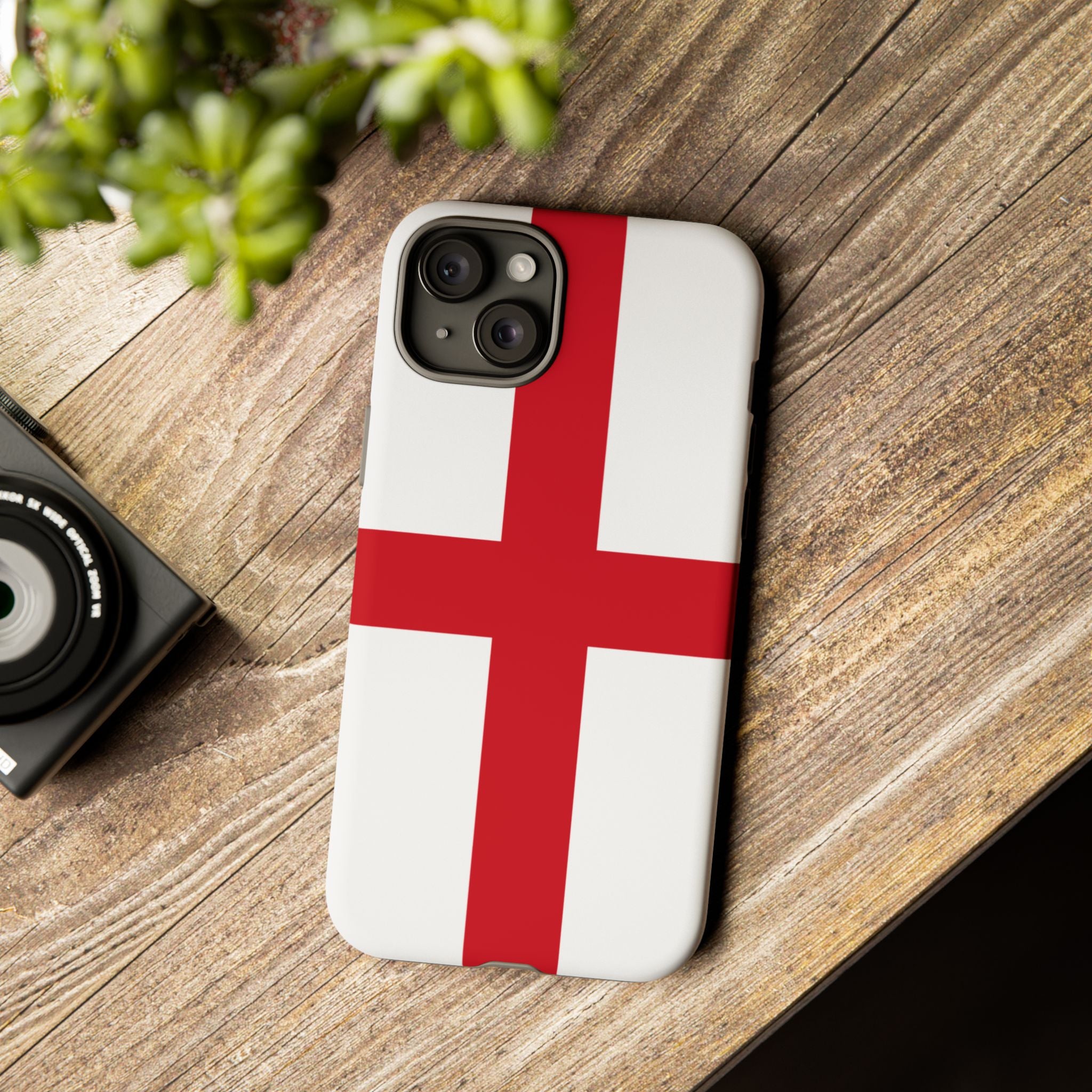 England Flag Tough Phone Case – St. George Cross Protective Cover