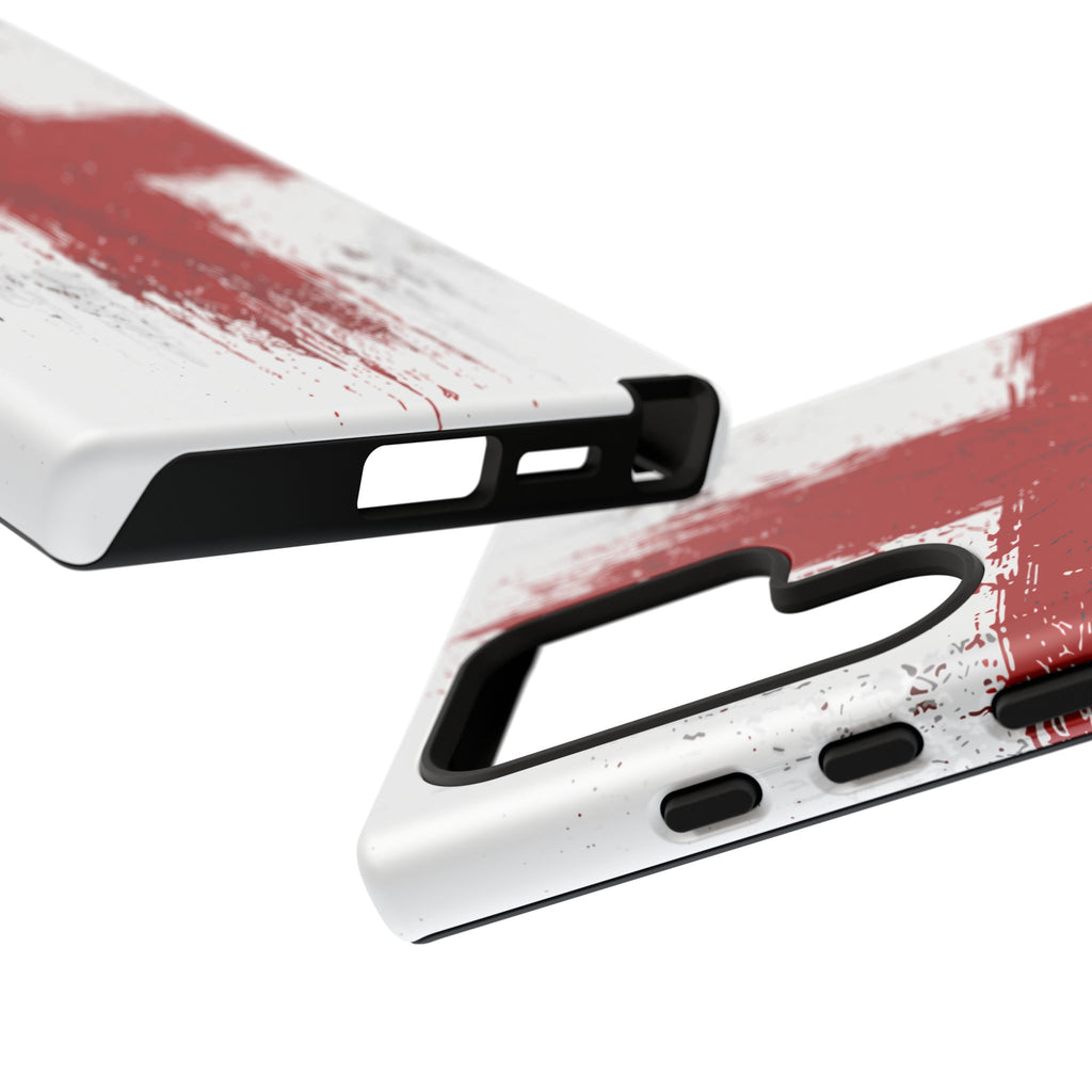 Phone Case - Distressed England St. George's Cross Patriotic Tough Case