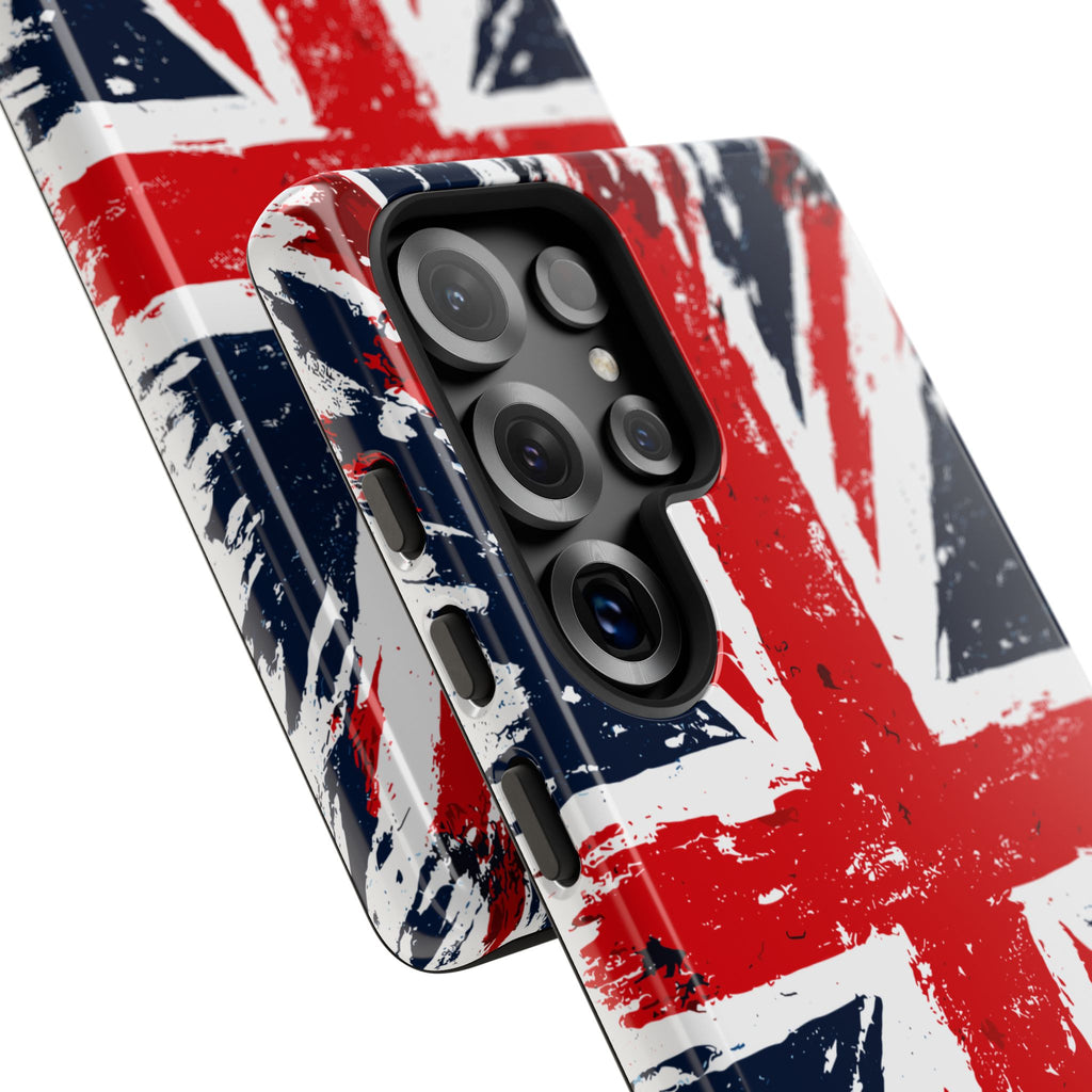 Union Jack Phone Case — Distressed British Flag Tough Case